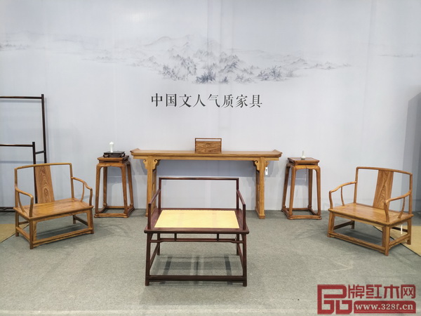 廣州家博會(huì)上展示的中國(guó)文人氣質(zhì)家具